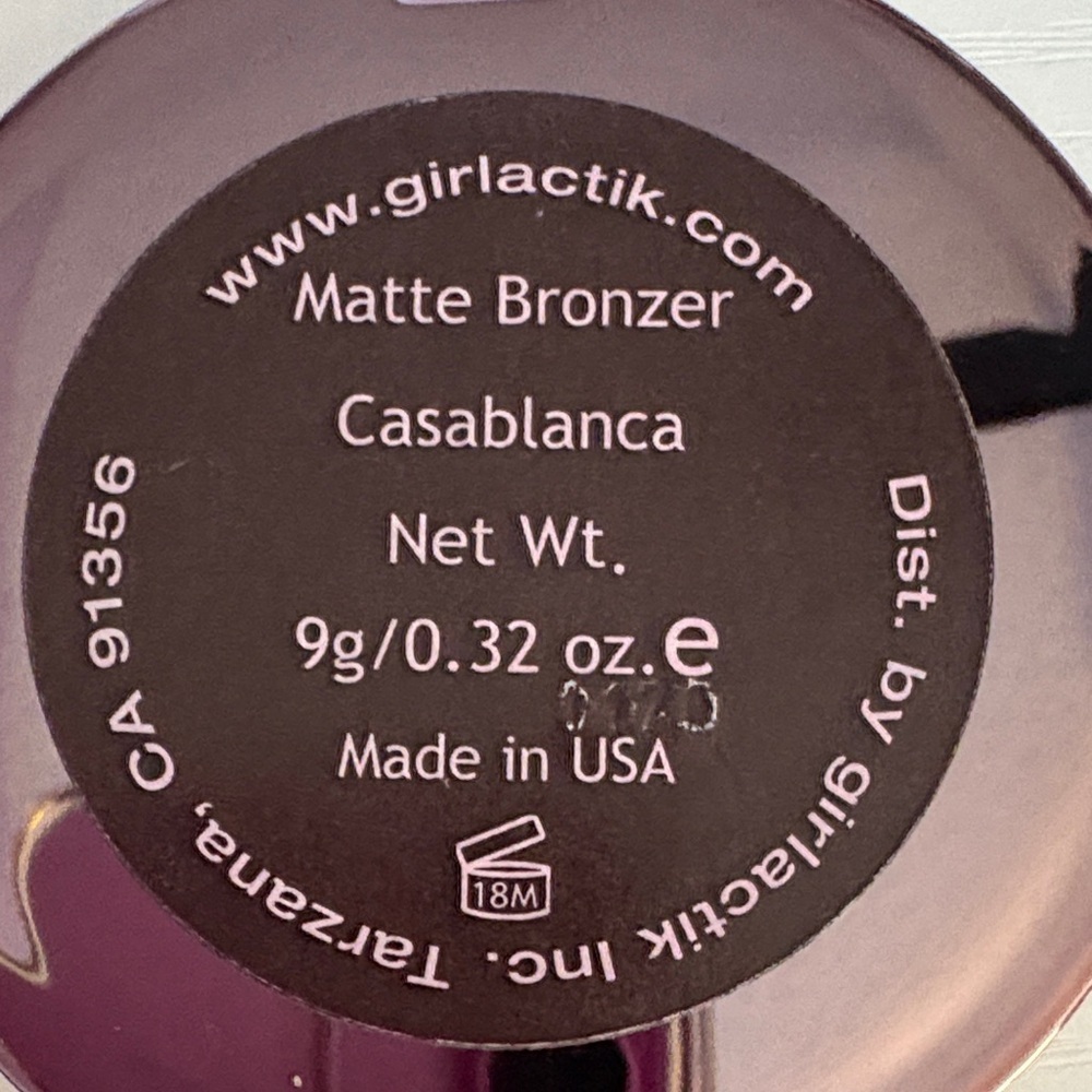 Girlactik Matte Bronzer - Tan - Picture 4 of 7